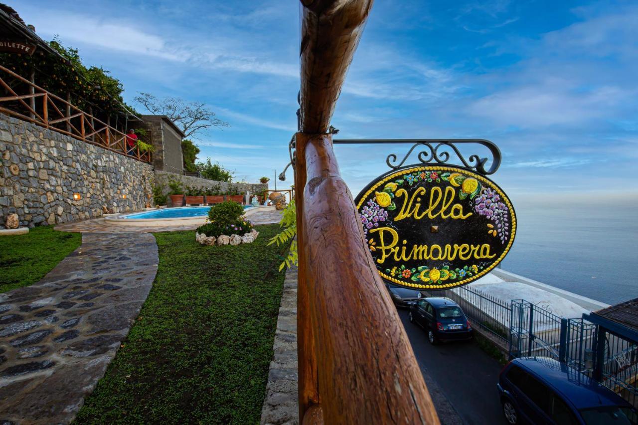 Villa Primavera Furore Exterior photo